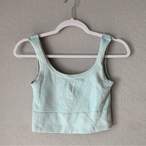 Nikibiki Sea Green Cropped Tank Top